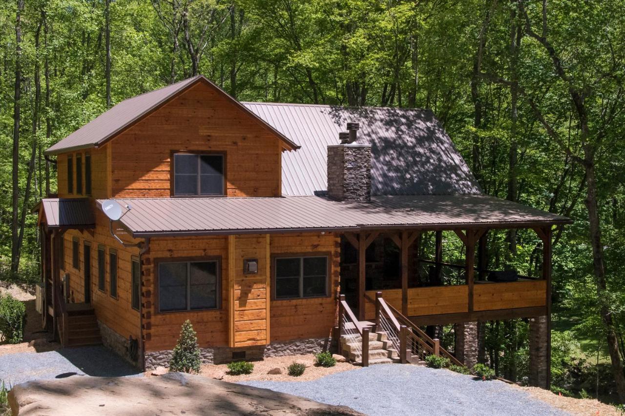 Cherokee Mountain Cabins Llc Hotel Topton ภายนอก รูปภาพ