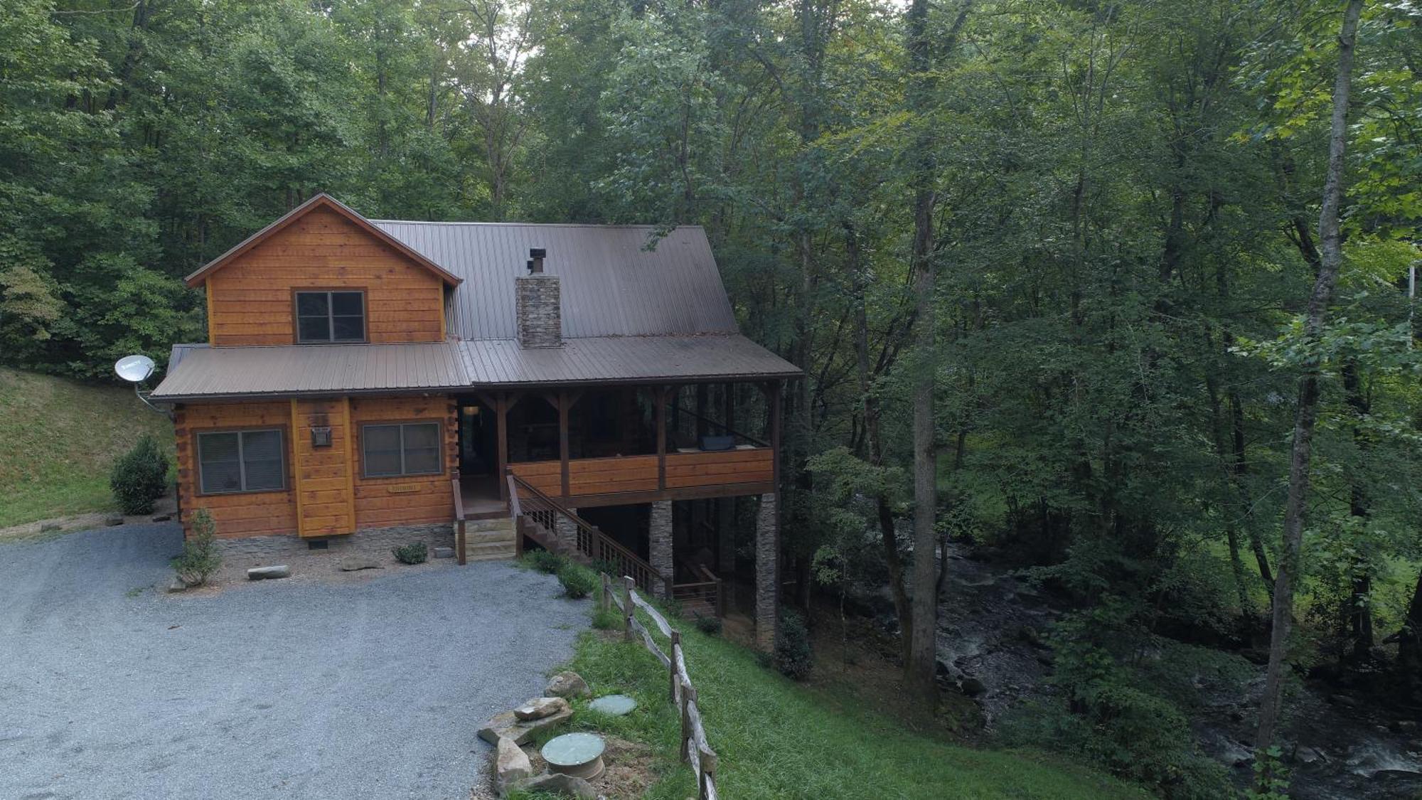 Cherokee Mountain Cabins Llc Hotel Topton ภายนอก รูปภาพ